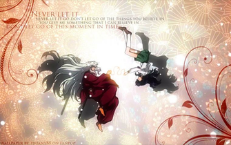 Inuyasha And Kagome The Final Act Wallpaper