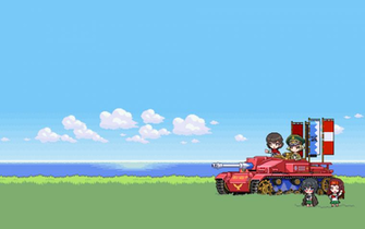 Anime Girls Und Panzer Wallpaper