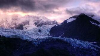 Snow Mountains Wallpaper