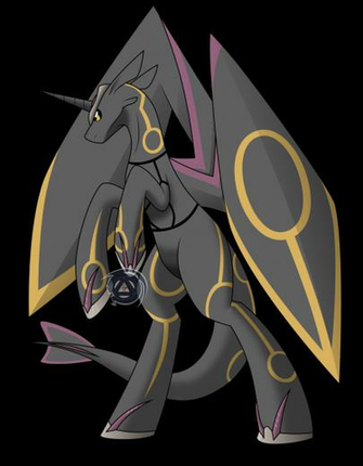 Shiny Rayquaza Wallpaper