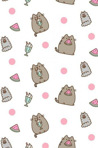 Pusheen Wallpaper With Image Cat Cute