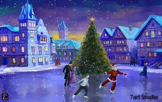 Christmas Rink Screensaver And Live Wallpaper Your Brilliant Festive