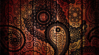 Paisley Print Wallpaper
