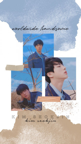 Kim Seokjin Fila Aesthetic Wallpaper Bts Jin