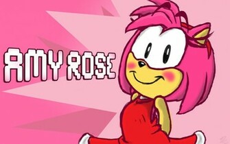 Wallpaper Amy Rose By Piggybank12