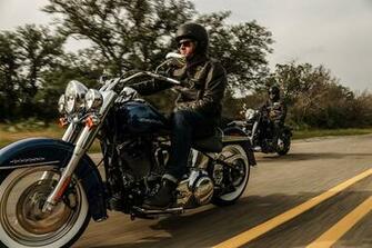 Harley Davidson Softail Deluxe Motorbike Bike Motorcycle