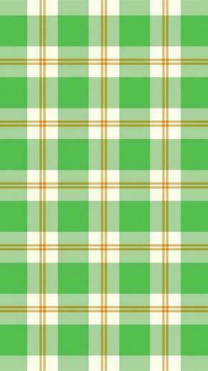 Green Plaid iPhone Wallpaper