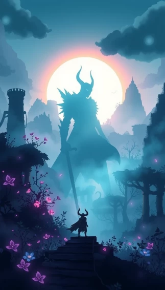 Hollow Knight Phone Wallpaper