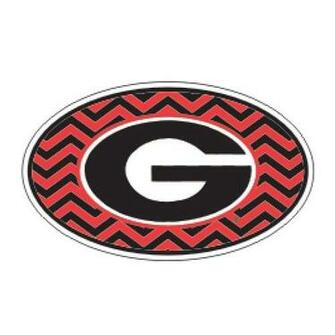 University Of Georgia Chevron Decal
