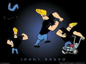 Johnny Bravo All Over The Place Wallpaper And Image