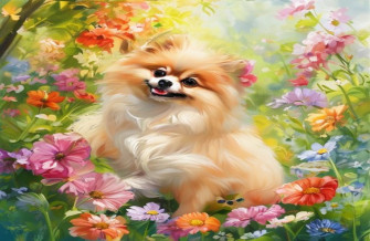 Teacup Pomeranian Wallpaper