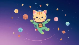 Space Cat Wallpaper