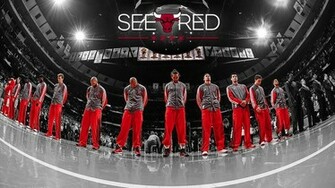 See Red Chicago Bulls Playoffs