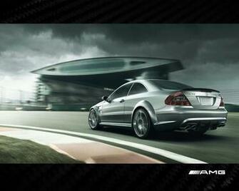 Amg Black Wallpaper Powerful Clk63 Myspace Background