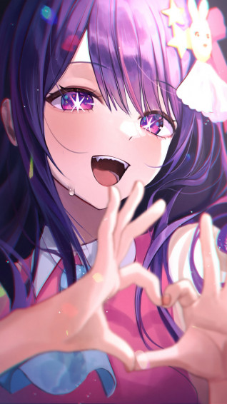Anime Wallpaper On Ai Hoshino Oshi No Ko