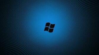 Windows Blue Black Logo Wallpaper Background Mac Imac