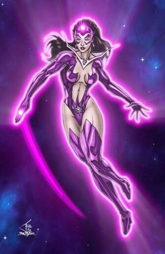 Star Sapphire Flying D C Comics