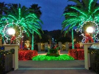 Began To Set We Walked Through Lights In The Garden At Florida