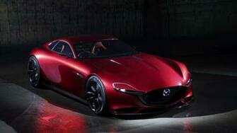 Wallpaper Mazda Rx Vision Wine Color Auto
