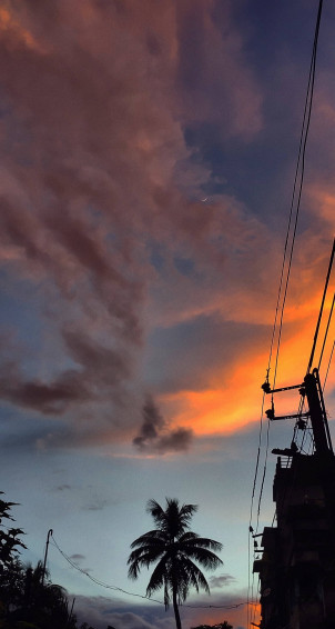 Aesthetic Sunset Wallpaper