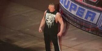 The Unseen Moment Of Brock Lesnar S Entrance