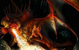Red Dragon Wallpaper