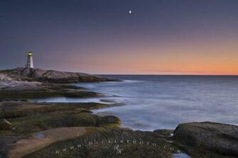 Wallpaper Background Beautiful Peggys Cove Lighthouse
