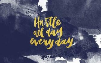 Hustle Wallpaper Gold By Cristina Martinez Of Cautiously Obsessed