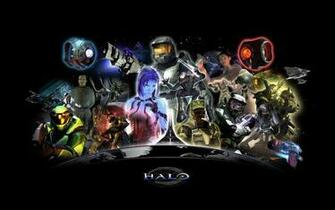 Cortana Halo Master Chief Flood Guilty Spark Wallpaper Art HD