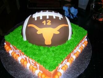 Texas Longhorn Football BirtHDay Cake Nfl Picture