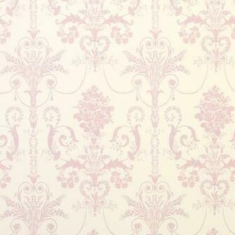Home Decorating Wallpaper Josette Carnation Damask
