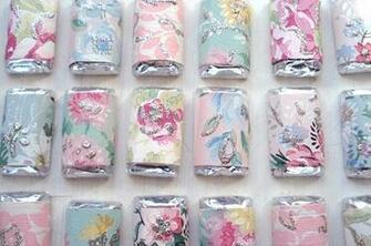 Diy Candy Bar Wrappers Made From Wallpaper