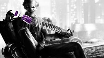 Batman The Joker Arkham Asylum City Wallpaper
