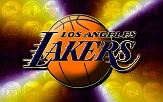 La Lakers 3d Logo HD Wallpaper