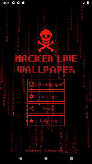 Hacker Lockscreen iPhone Wallpaper