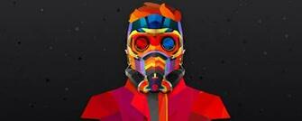Guardians Of The Galaxy Star Lord Abstract Art Desktop