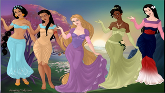 Disney Princess Modern By Soragirl6