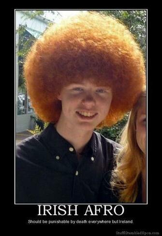 Irish Afro Redhead Meme Joke Lol Funny Wallpaper
