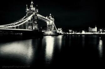 London Wallpaper Black And White All New