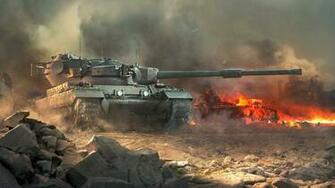 Game Tank Fire HD Wallpaper Epic Desktop Background