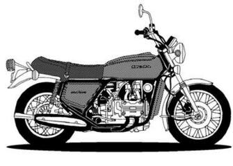 Honda Gl Goldwing Trike Motorcycle Clipart Old Motorcycles