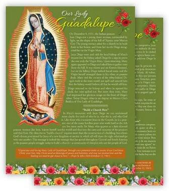 Our Lady Of Guadalupe Bulletin Insert