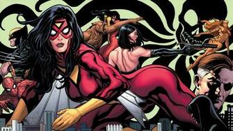 Spider Woman Man Wolverine Tigra Nick Fury Zoom