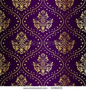 Purple Gold Wallpaper