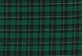 Plaid Flannel Fabric Green Product