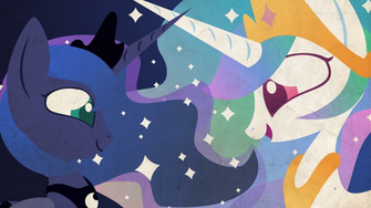 Celestial Sun And Moon Background