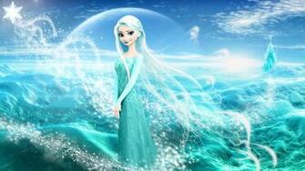 Frozen Elsa Ice Landscape By Cographic