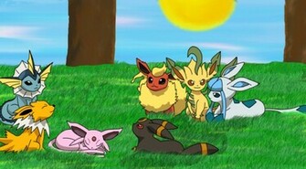 Eevee Evolutions Wallpaper