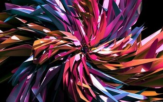 Bite Abstract Wallpaper