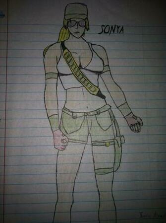 Mortal Kombat Sonya Blade Alt Kostume By Nikolaib96